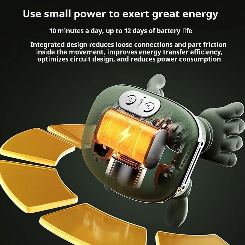 Bionic 4D Heated Neck & Back Massager – Wireless Pain Relief