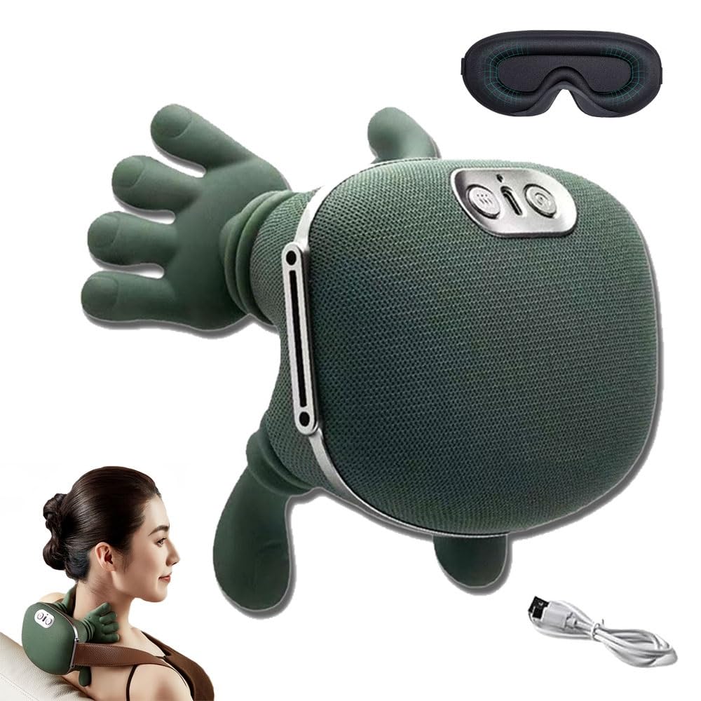 Bionic 4D Heated Neck & Back Massager – Wireless Pain Relief