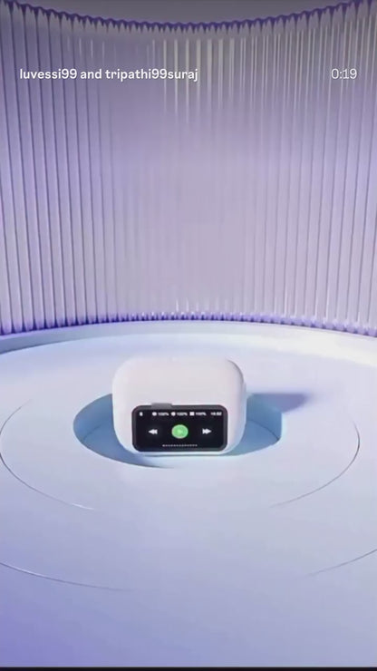 Luvessi™ Smart Touch Display Earbuds | 48Hr Playtime | Fast Charging | Deep Bass