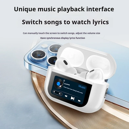 Luvessi™ Smart Touch Display Earbuds | 48Hr Playtime | Fast Charging | Deep Bass